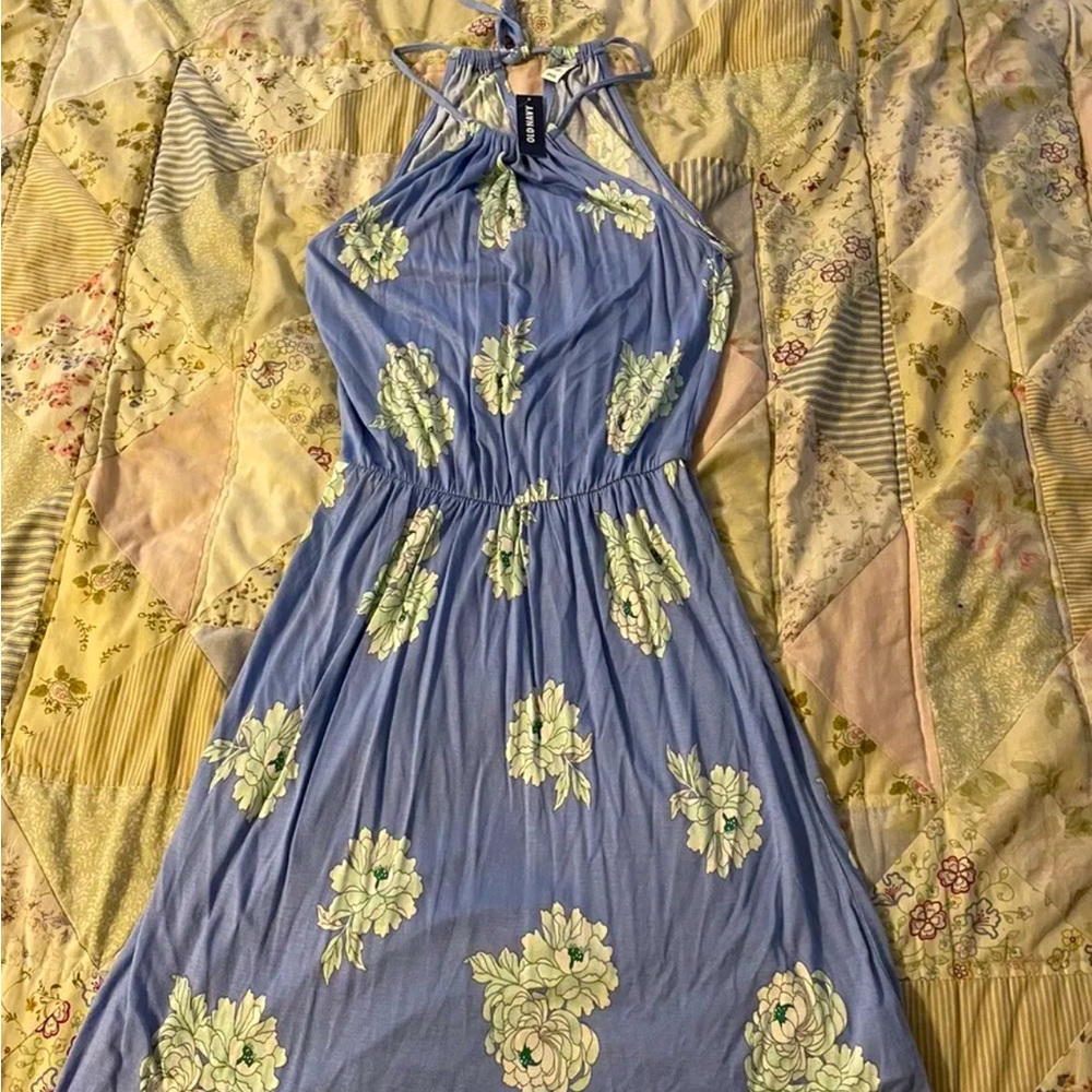 NWTS women’s Old Navy small petite tall floral dress beautiful